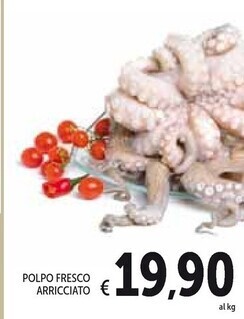 Spazio Conad Polpo fresco arricciato offerta