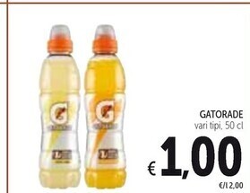 Spazio Conad Gatorade vari tipi offerta