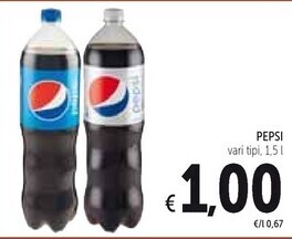 Spazio Conad Pepsi vari tipi offerta