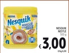 Spazio Conad Nestlè nesquik offerta