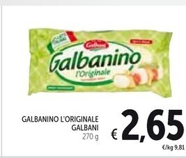 Spazio Conad Galbani galbanino l'originale offerta