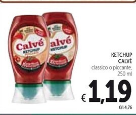 Spazio Conad Calvè ketchup offerta