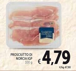 Spazio Conad Prosciutto di norcia igp offerta