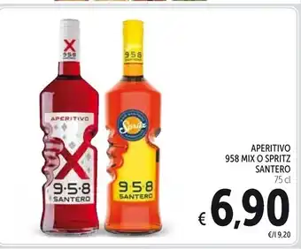 Spazio Conad Santero aperitivo 958 mix o spritz offerta