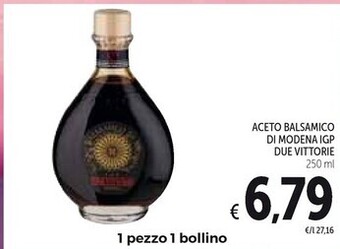 Spazio Conad Due vittorie aceto balsamico di modena igp offerta