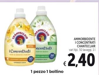 Spazio Conad Chanteclair ammorbidente i concentrati offerta