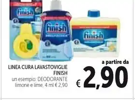 Spazio Conad Finish linea cura lavastoviglie offerta