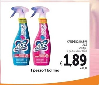 Spazio Conad Ace candeggina piu offerta