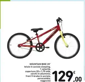 Spazio Conad Mountain bike 20 offerta