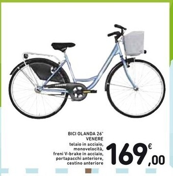Spazio Conad Bici olanda 26 venere offerta