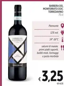 Terredavino barbera del monferrato