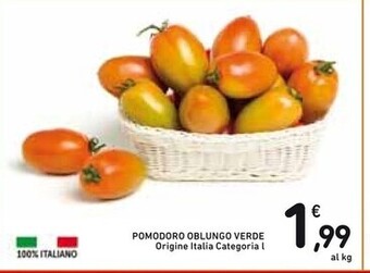 Spazio Conad Pomodoro oblungo verde offerta