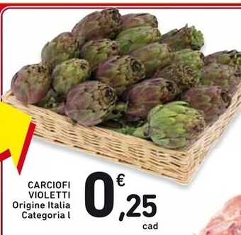 Spazio Conad Carciofi violetti offerta