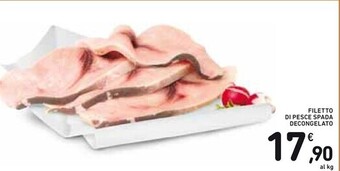 Spazio Conad Filetto di pesce spada decongelato offerta