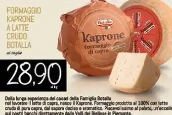 Conad City Botalla formaggio karpone a latte crudo offerta