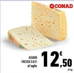 Conad City Asiago fresco d.o.p. offerta