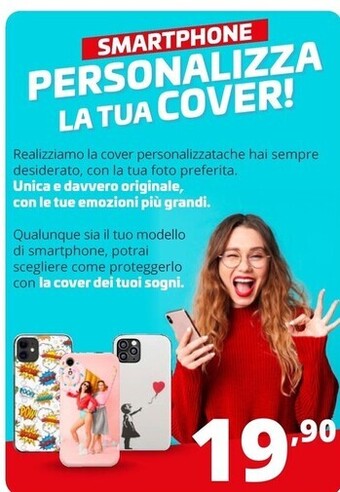 Comet Smartphone personalizza la tua cover offerta