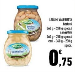 Conad City Valfrutta legumi offerta