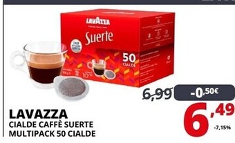 Lavazza cialde caffè suerte multipack 50 cialde