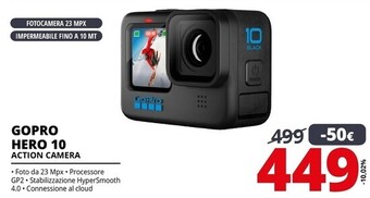 Gopro hero 10 action camera