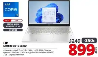 Comet Hp notebook 15-eg2021 offerta