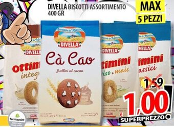 Il Genio Supermercato Divella Biscotti Assortimento 400 gr offerta