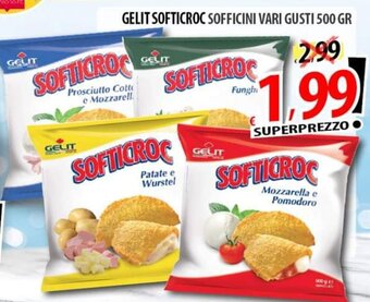 Gelit Softicroc Sofficini vari gusti 500 gr