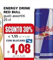 Red bull energy drink