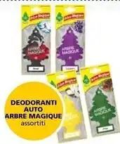 Il Gigante Arbre magique deodoranti auto offerta