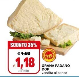 Il Gigante Grana padano dop offerta