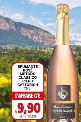 Il Gigante Piero catturich - spumante rosé metodo classico offerta