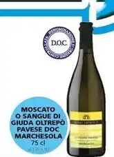 Il Gigante Marchesola - moscato di giuda oltrepo pavese doc offerta