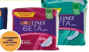 Il Gigante Lines assorbenti seta ultra offerta