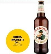 Il Gigante Moretti birra offerta