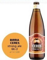 Il Gigante Ceres birra offerta
