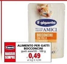 Il Gigante Il gigante alimento per gatti bocconcini offerta