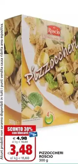 Roscio pizzoccheri