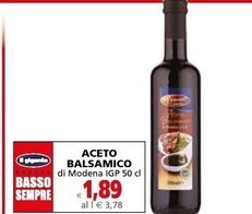 Il gigante aceto balsamico