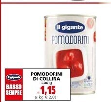 Il Gigante Il gigante pomodorini di collina offerta