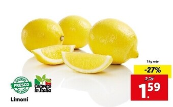 Lidl Limoni offerta