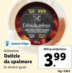 Lidl Grillmeister - delizie da spalmare offerta
