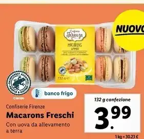 Lidl Confiserie firenze macarons freschi offerta