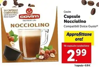 Covim capsule nocciolino