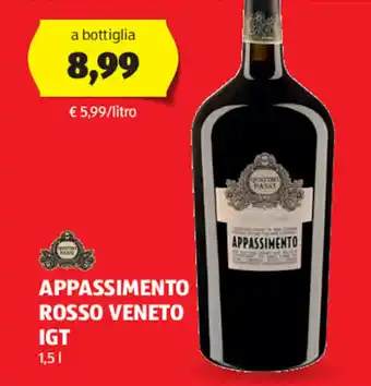 ALDI Appassimento Rosso veneto igp 1,5 l offerta