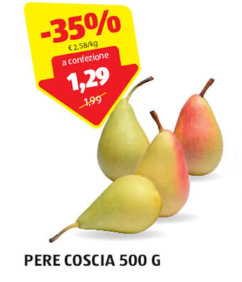 ALDI Pere Coscia 500 g offerta