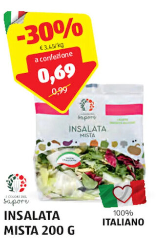 ALDI Insalata mista 200 g offerta