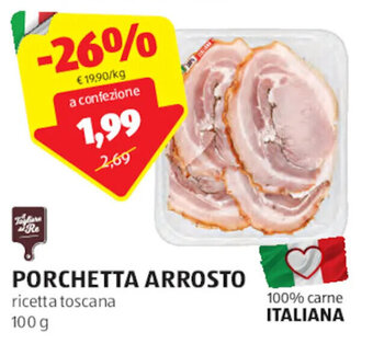 ALDI Porchetta arrosto 100 g offerta