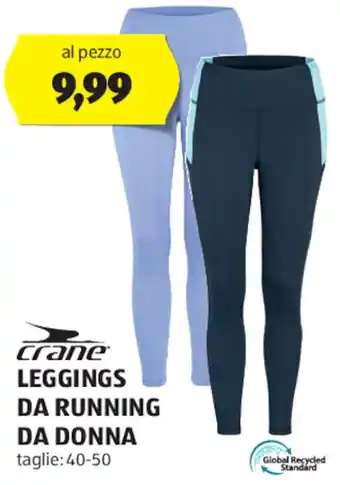 ALDI crane leggings da running da donna taglie: 40-50 offerta