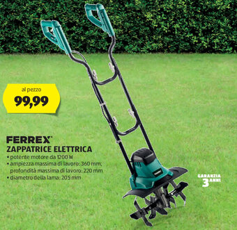 ALDI Ferrex Zappatrice Elettrica offerta