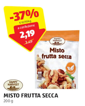 ALDI Happy Harvest Misto frutta secca 200 g offerta